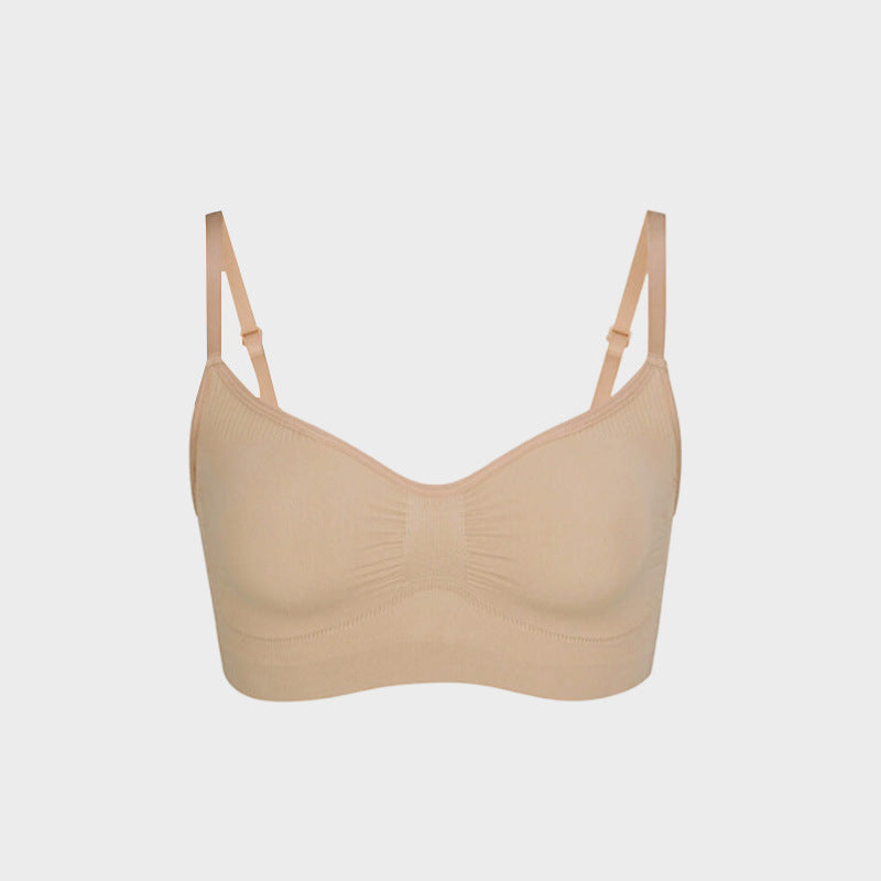 Plus Size Thin Push-up Bra Without Steel Ring