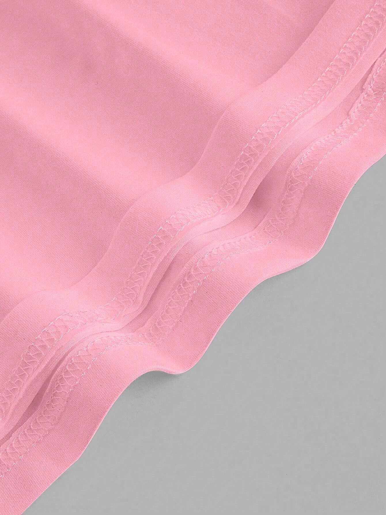 Solid color stretch top