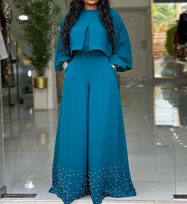 Elegant solid color 2pc Set