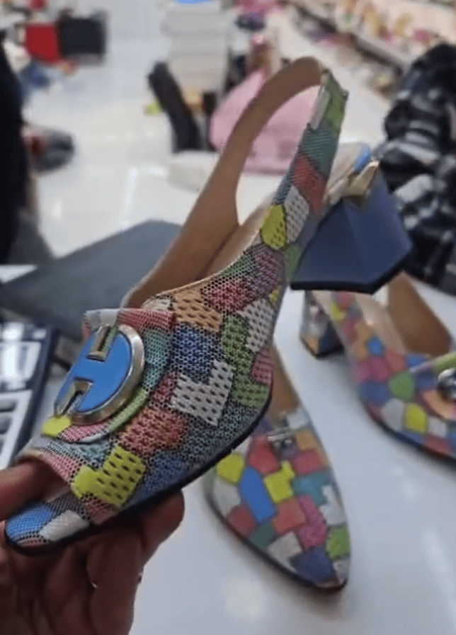 Stylish color block breathable sandals