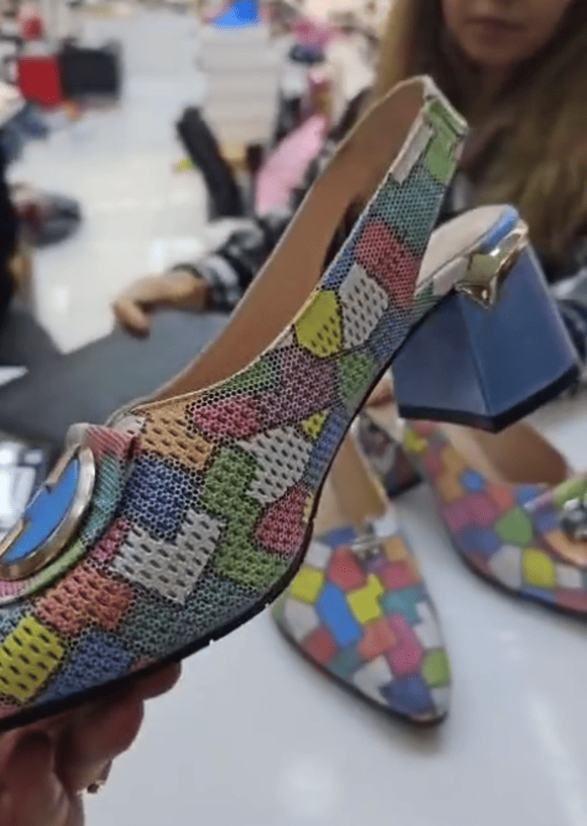 Stylish color block breathable sandals