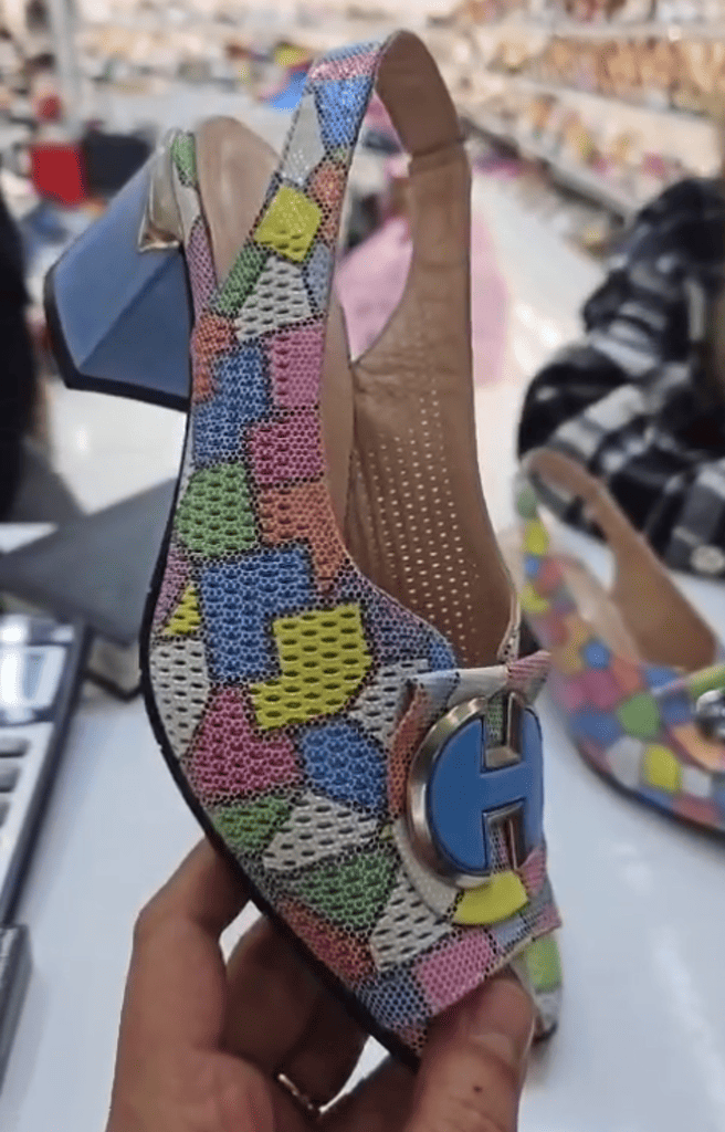 Stylish color block breathable sandals