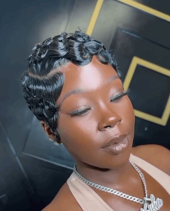 Sexy Quick Wave Lace Short Wig