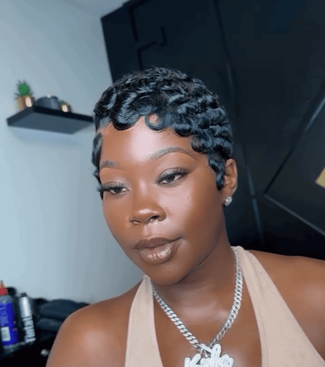 Sexy Quick Wave Lace Short Wig