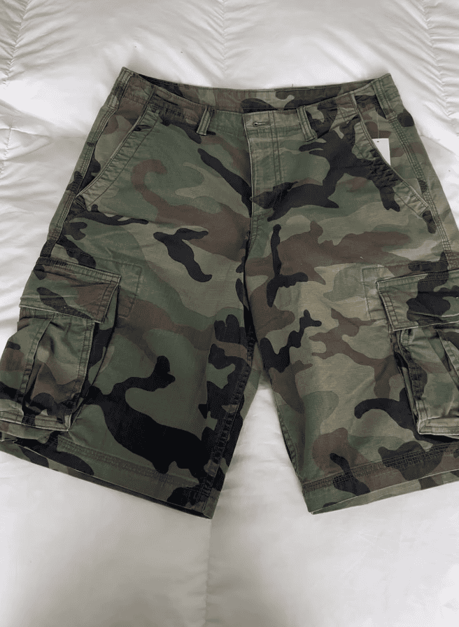 Straight Cargo Shorts