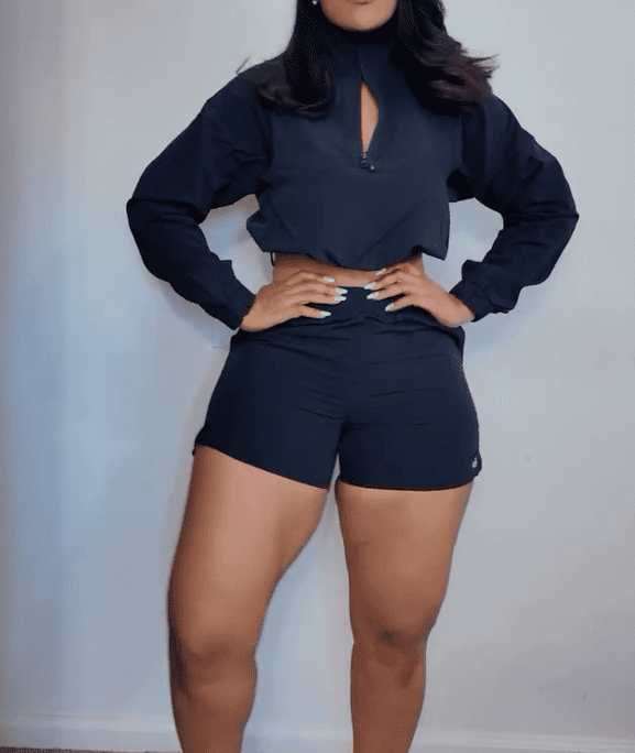 Comfortable Sports Casual Jacket & Skirt Set