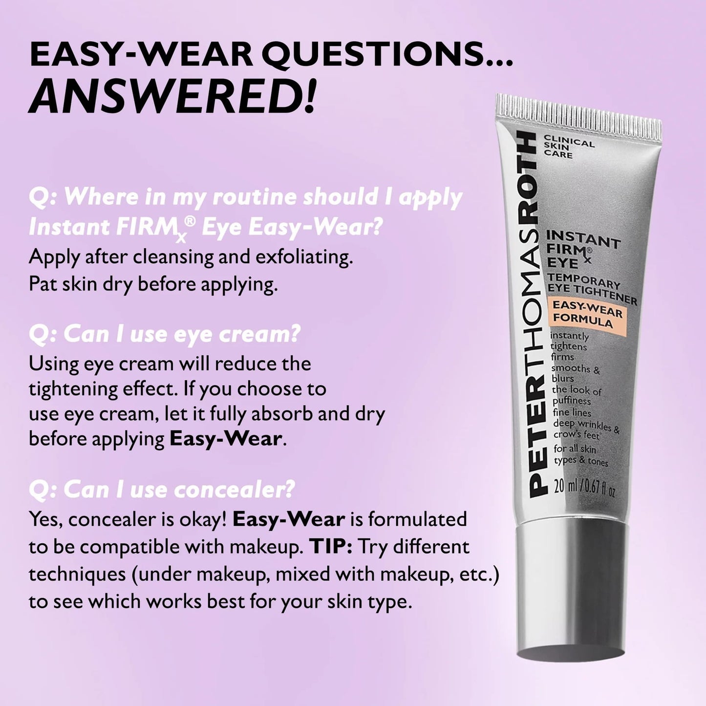 Instant FirmX Easy Wear Temporary Eye Tightener