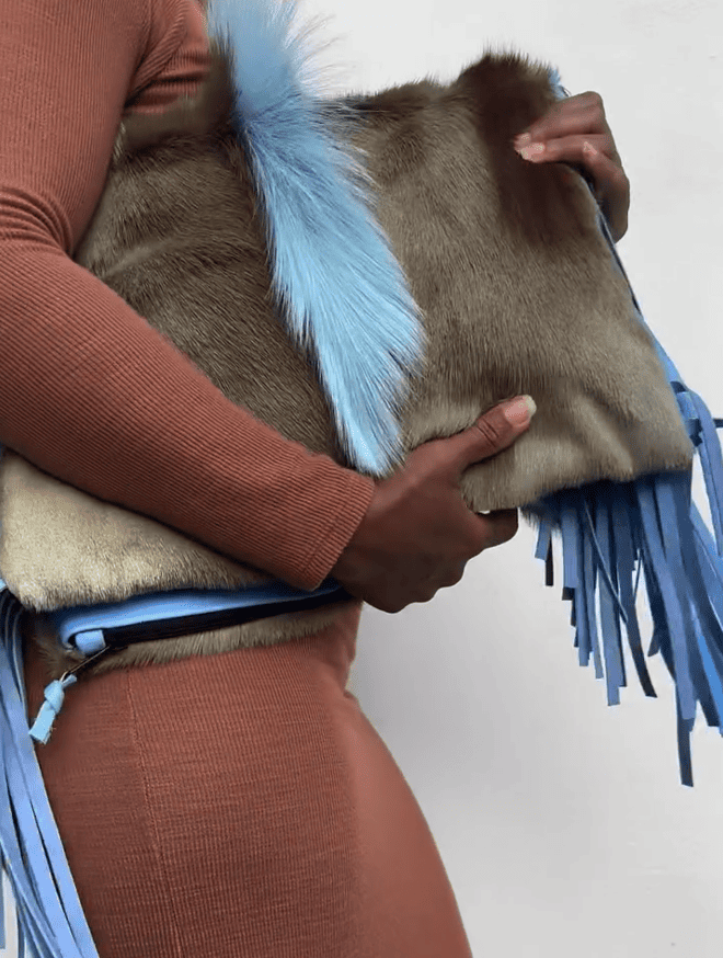 Stylish Tassel Handbag