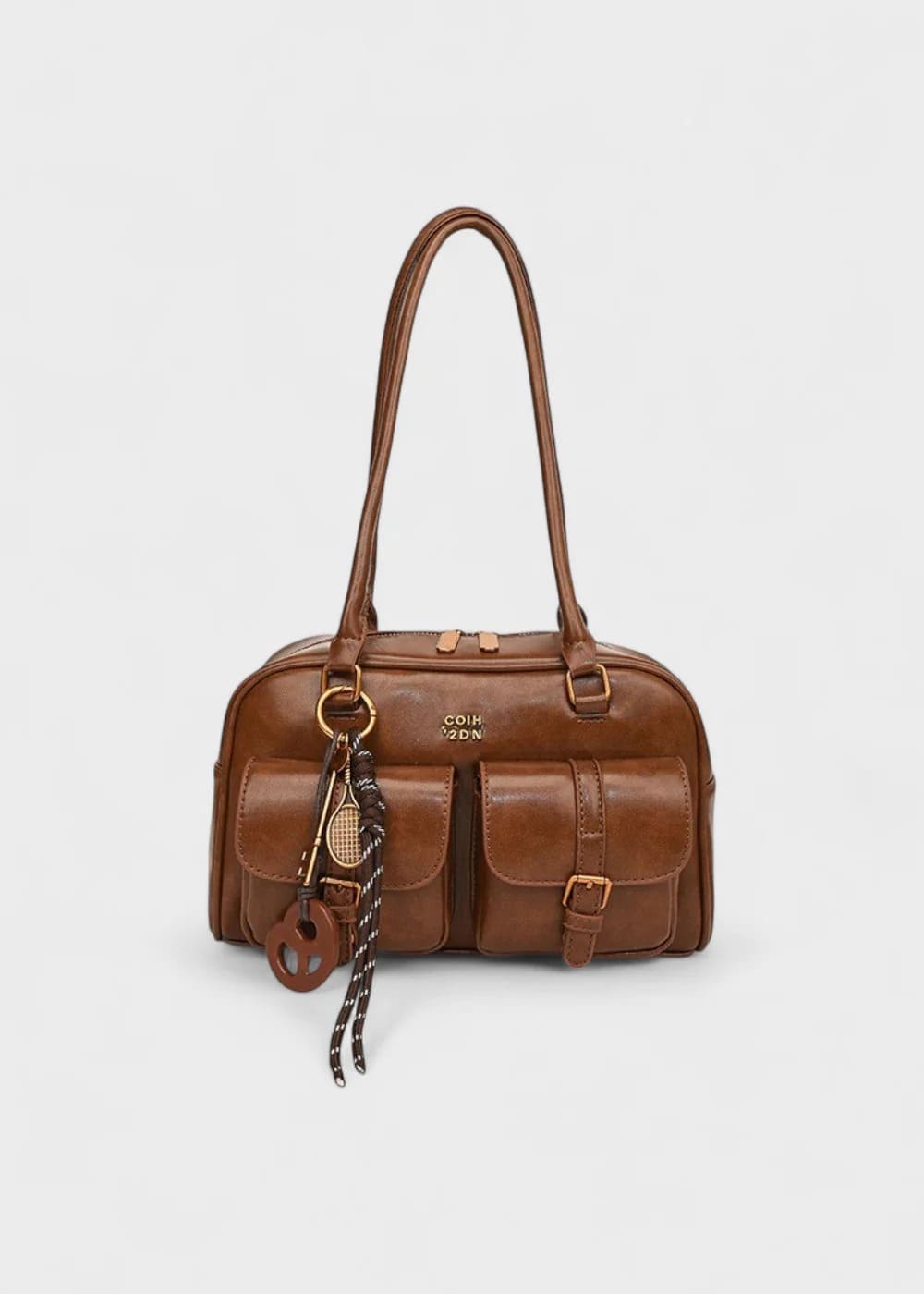Luxury Vintage Shoulder Bag - with Accessories