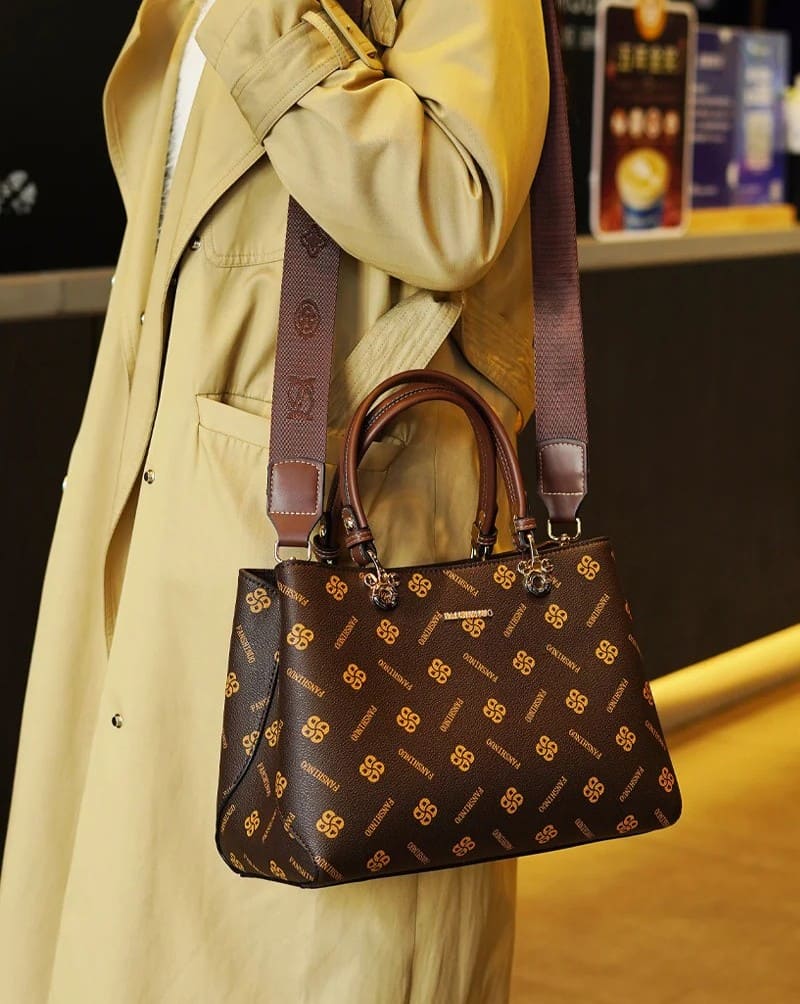 High Quality Print Leather Shoulder Crossbody Bag