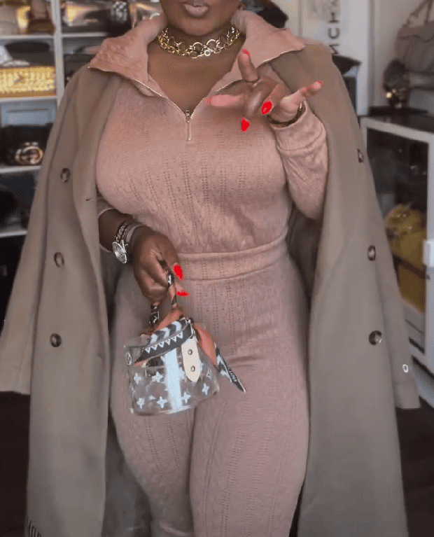 Cable Knit Casual Set