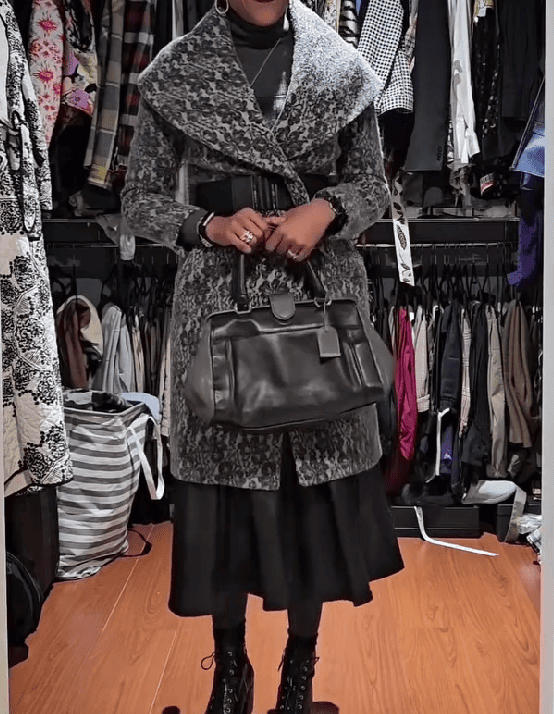 Women's Casual Wool Coat