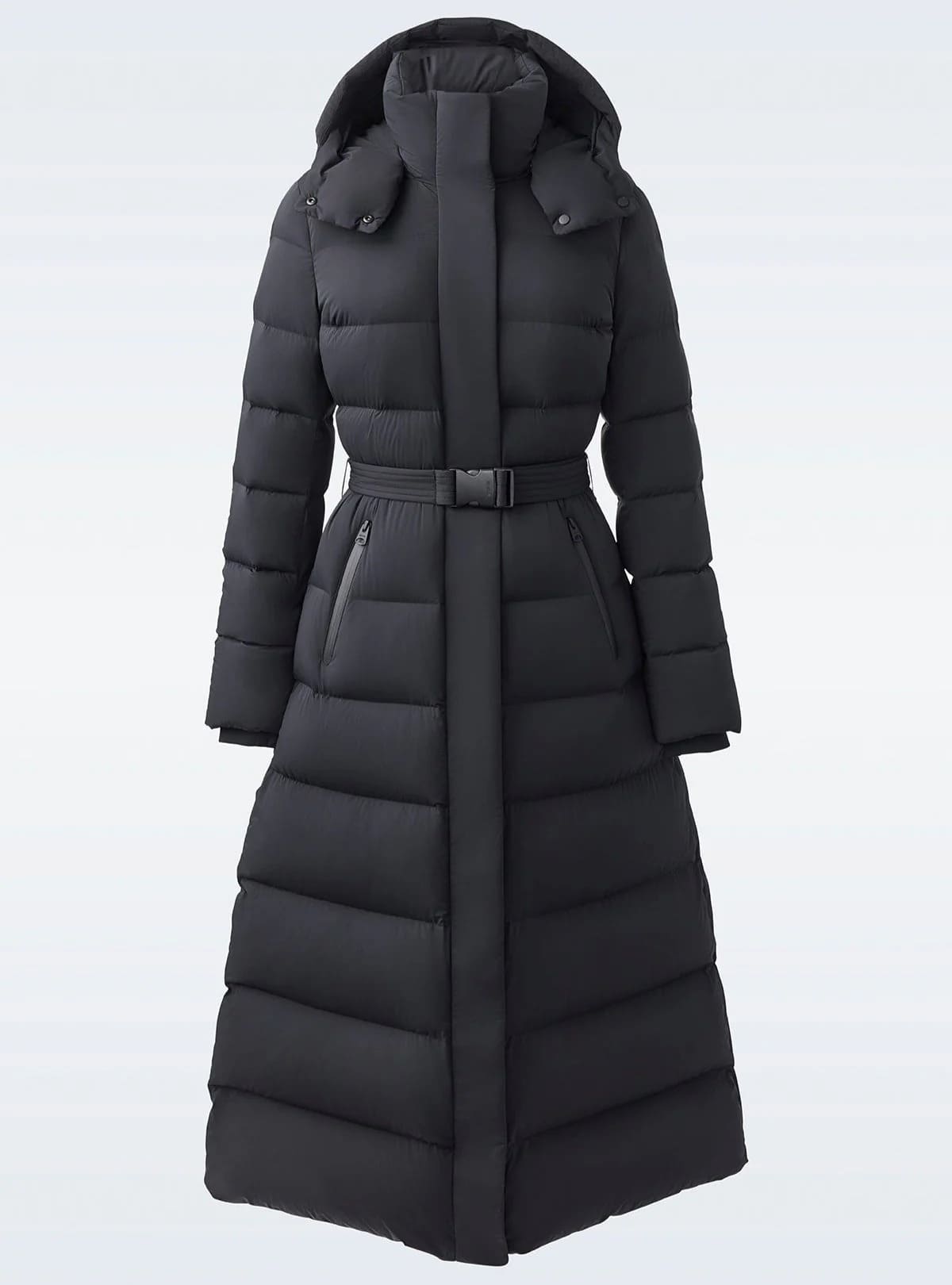 Stretch Down Maxi Coat