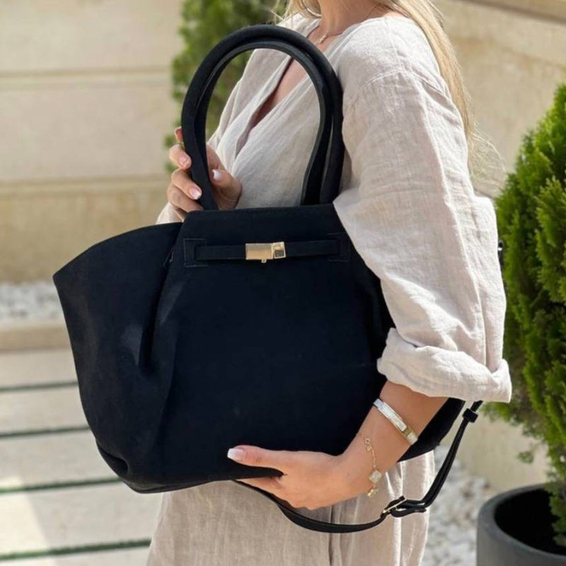 Fashion Matte Large Capacity Handbag Shoulder Bag
