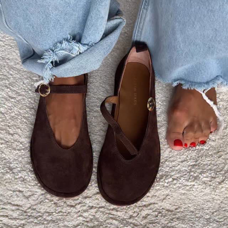 Round-toe Ballet Flats