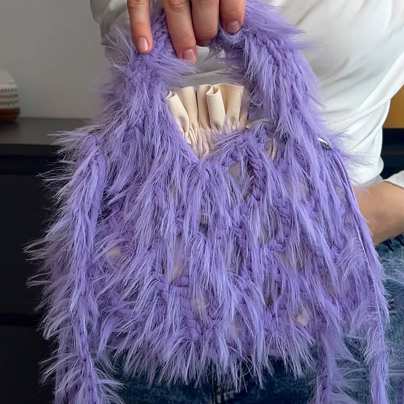 Hollowed Out Woven Bag Crossbody Bag