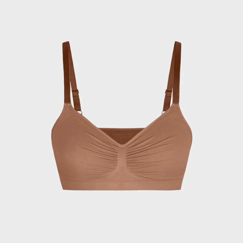 Plus Size Thin Push-up Bra Without Steel Ring
