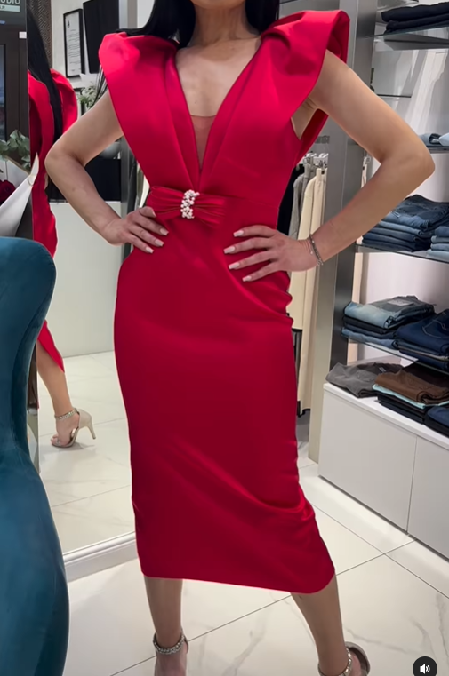 Classy Slim Occasion Dress