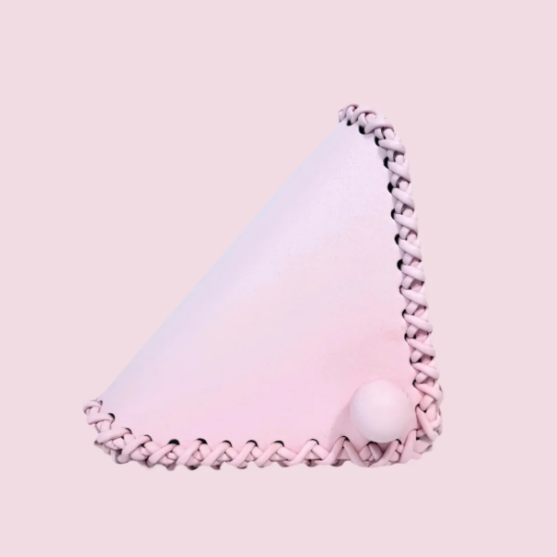 Fringed Triangle Shoulder Bag