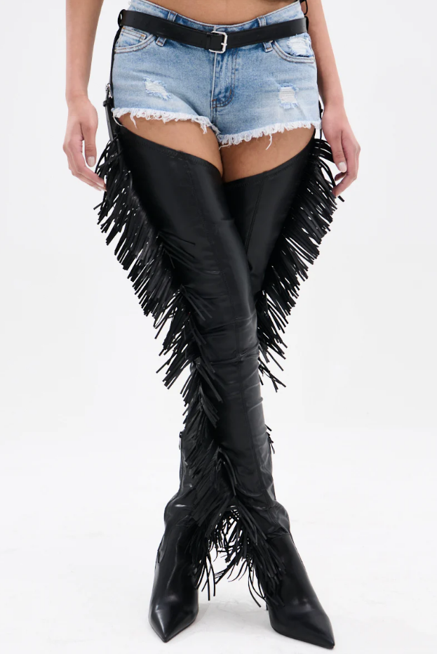 Fringe Western Vibe Boots