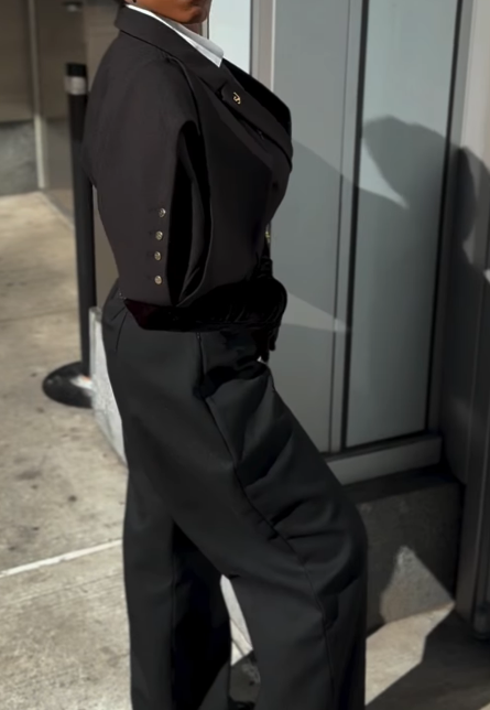 Fab Black Short Jacket