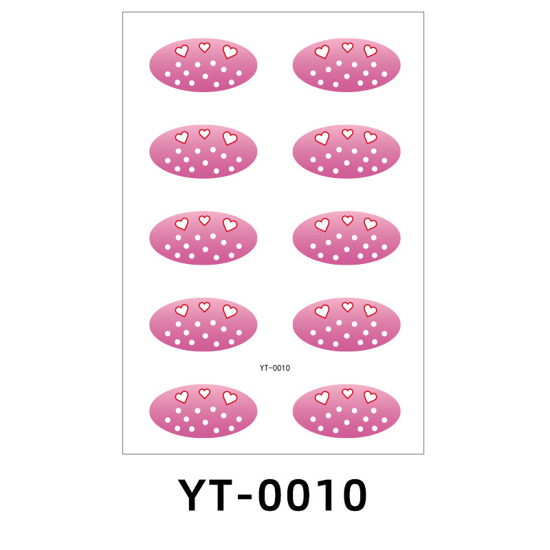 Party Eye Makeup Waterproof Sweat-proof Eye Shadow Stickers