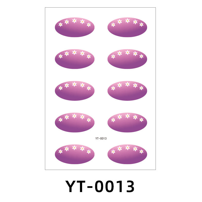 Party Eye Makeup Waterproof Sweat-proof Eye Shadow Stickers