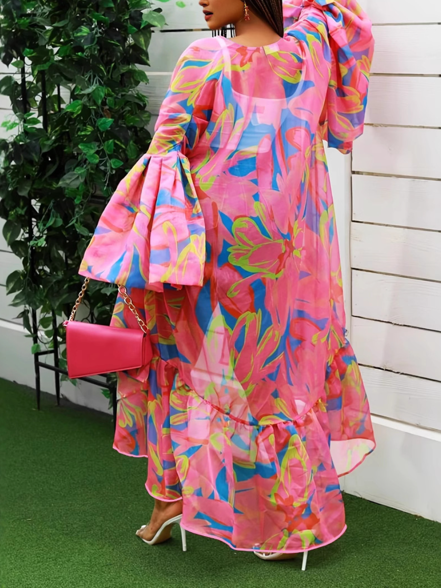 The Dazzle Floral Duster