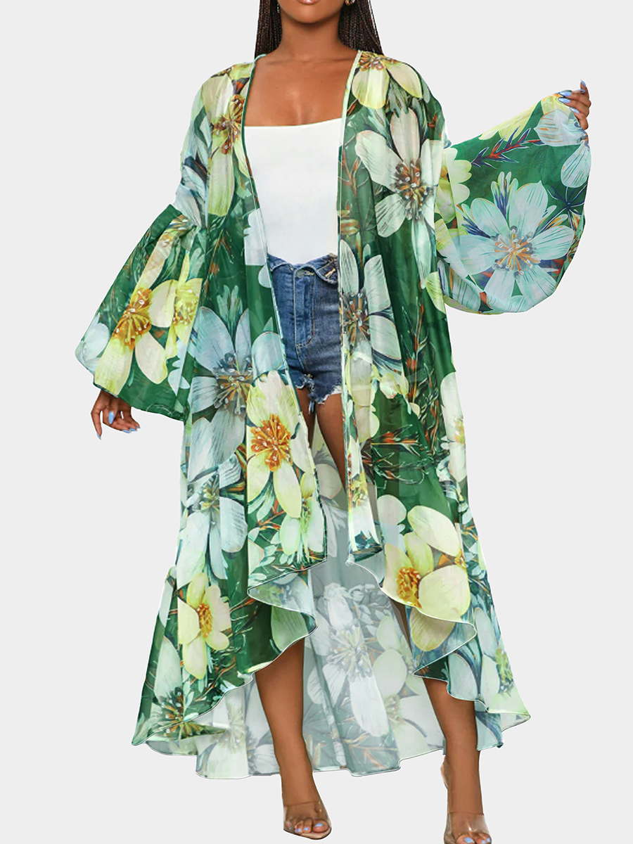 The Dazzle Floral Duster