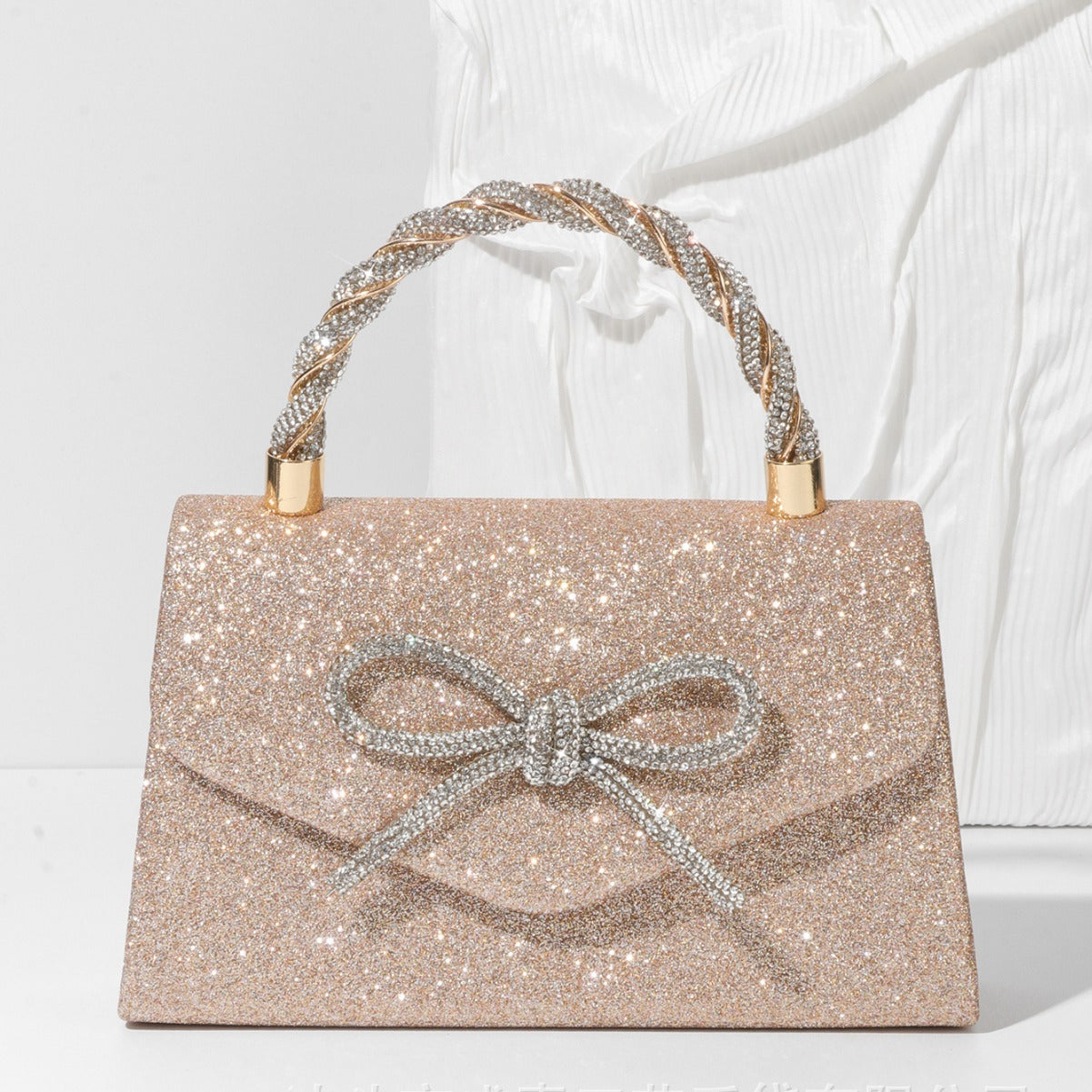 Sparkly Bow Handbag