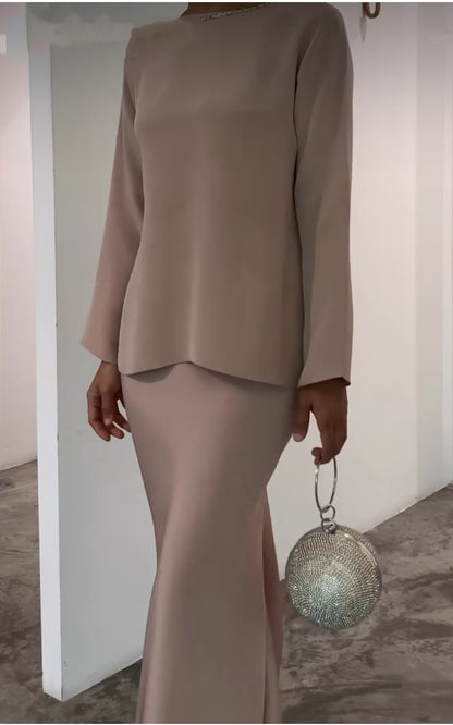 Demure Breezy 2pc Skirt Set