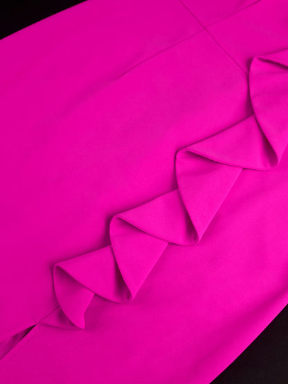 Classy Slim-Fit Split Gown