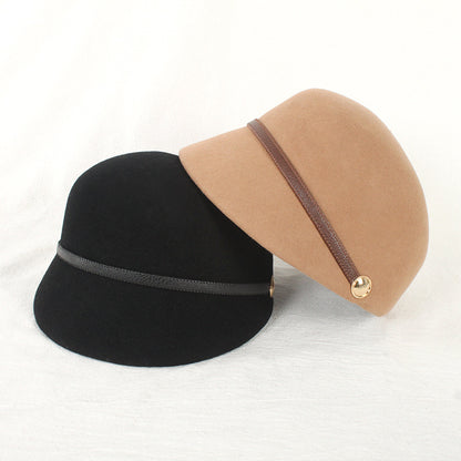 Wool Hat Equestrian Hat Warm Felt Hat