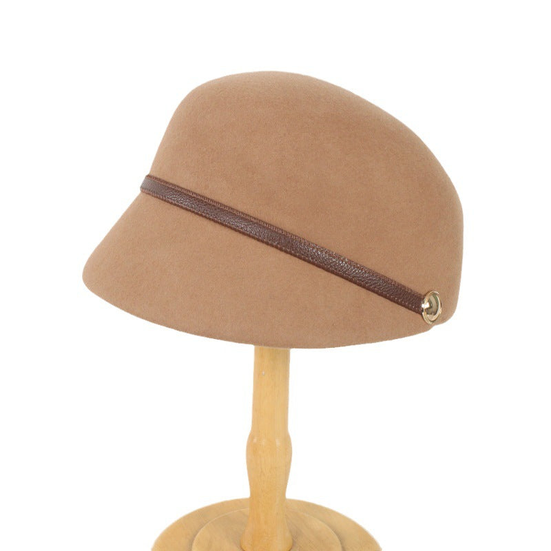 Wool Hat Equestrian Hat Warm Felt Hat