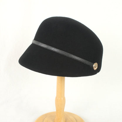 Wool Hat Equestrian Hat Warm Felt Hat