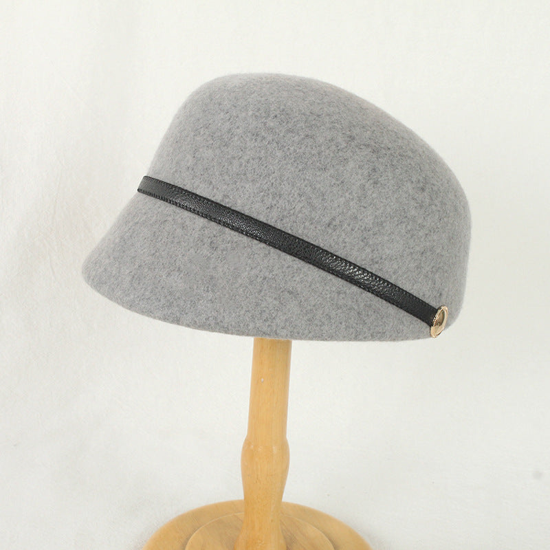 Wool Hat Equestrian Hat Warm Felt Hat