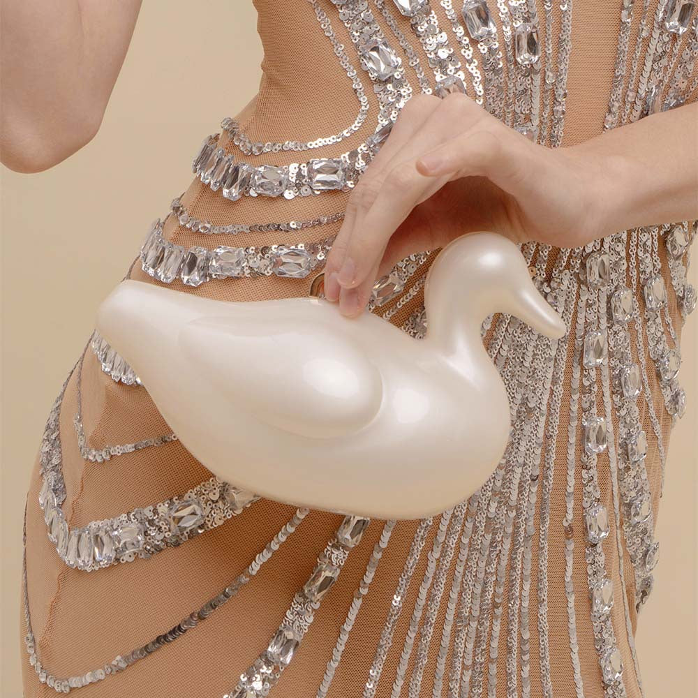 Demure Pearl Handbag