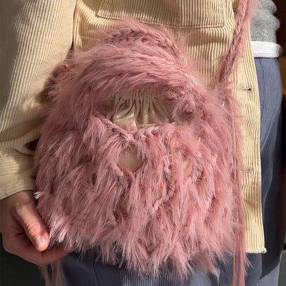 Hollowed Out  Woven Bag Crossbody Bag