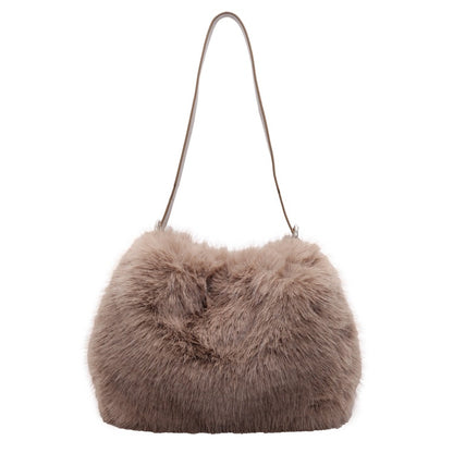 Fashionable plush bag