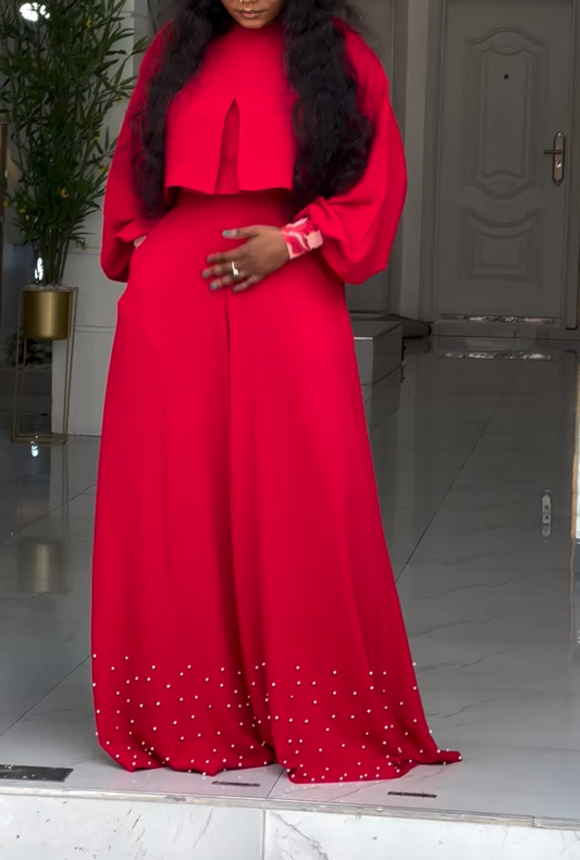 Elegant solid color 2pc Set