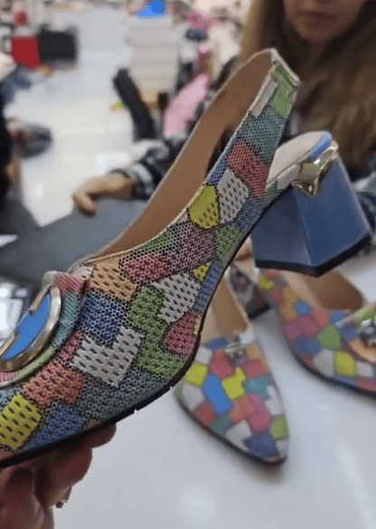 Stylish color block breathable sandals