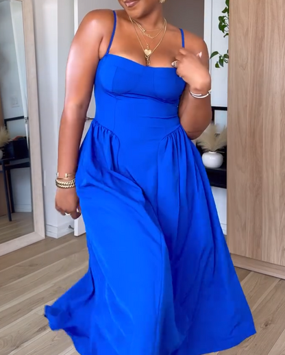 Fit & Flare Midi-Dress