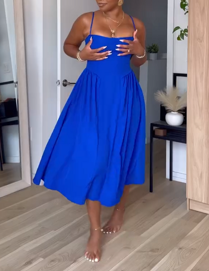 Fit & Flare Midi-Dress