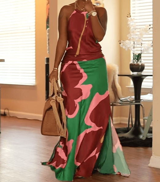 Multicolor bodycon dress