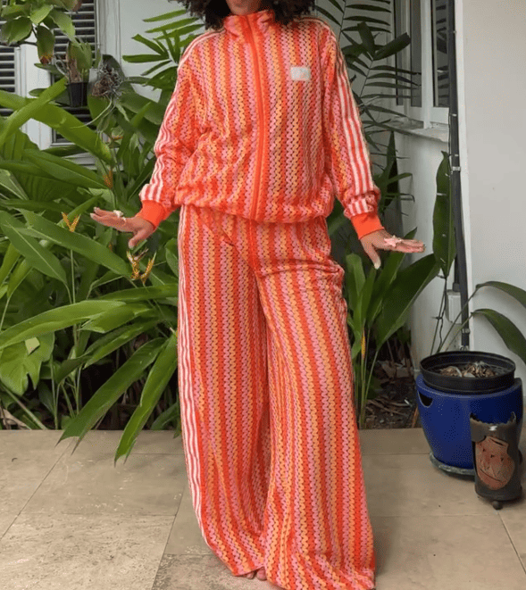 Summer Glow Firebird Sports Suit