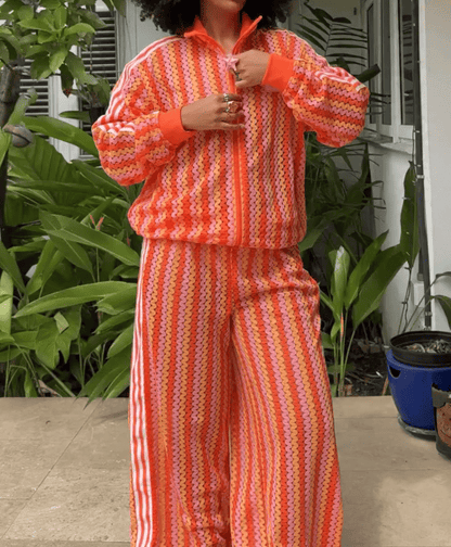 Summer Glow Firebird Sports Suit