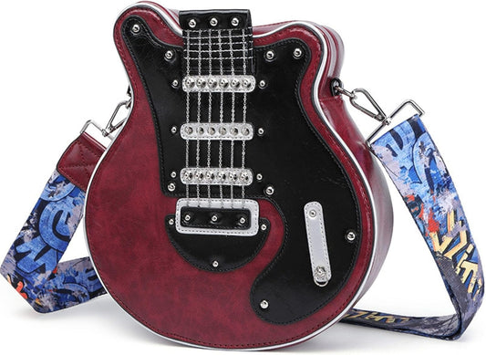 Bass Guitar Unique Design Shoulder Bag