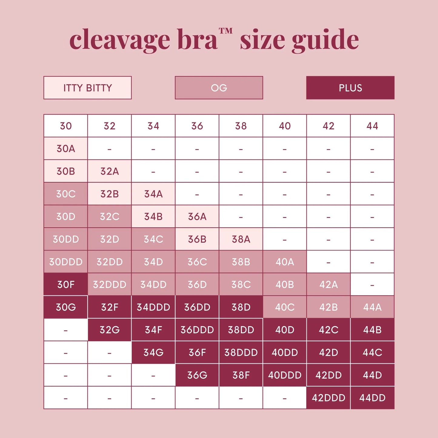 Cleavage Bra