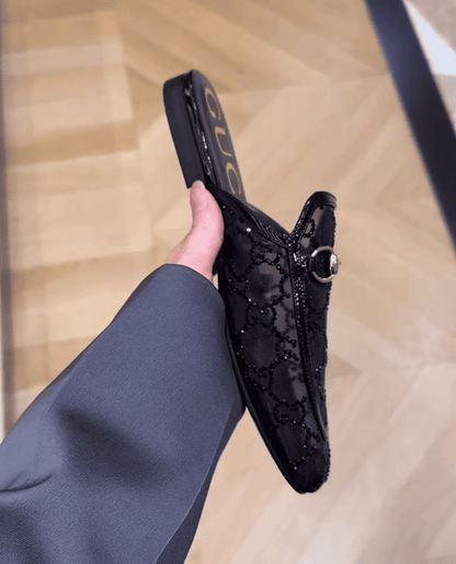 Women's crystal slipper