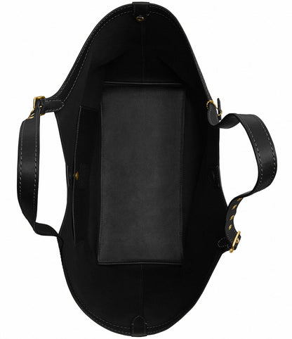 Buckle Detail Oversized Tote